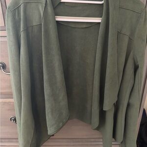 Nordstrom’s asymmetrical suede jacket